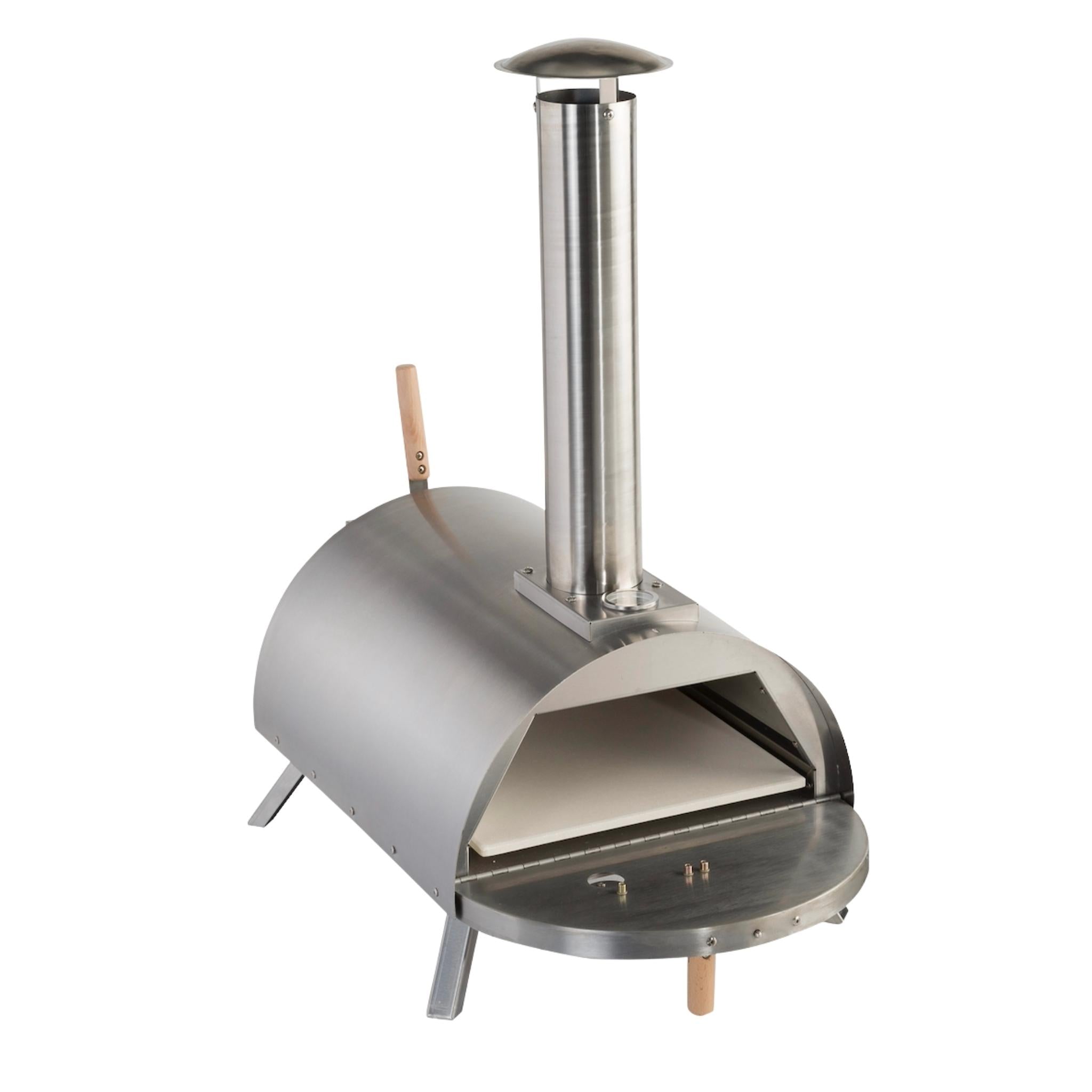 Lil Luigi Portable Wood-Fired Pizza Oven with Easy-Load Firebox