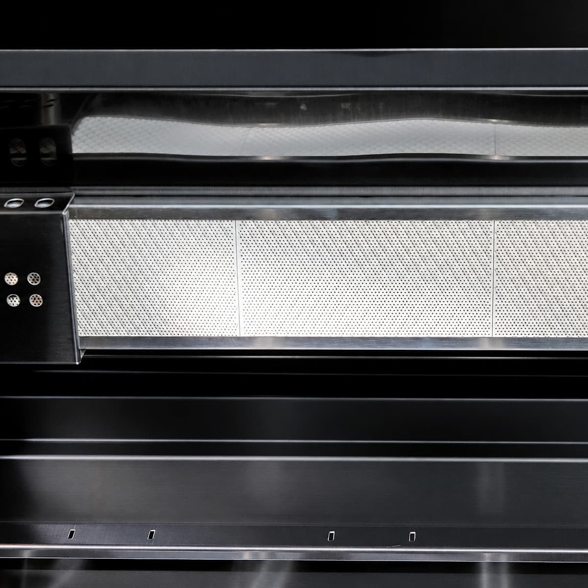 65" 4-Burner 72,000 BTU Black Outdoor Kitchen Island Grill Marble Countertops Wine Cooler