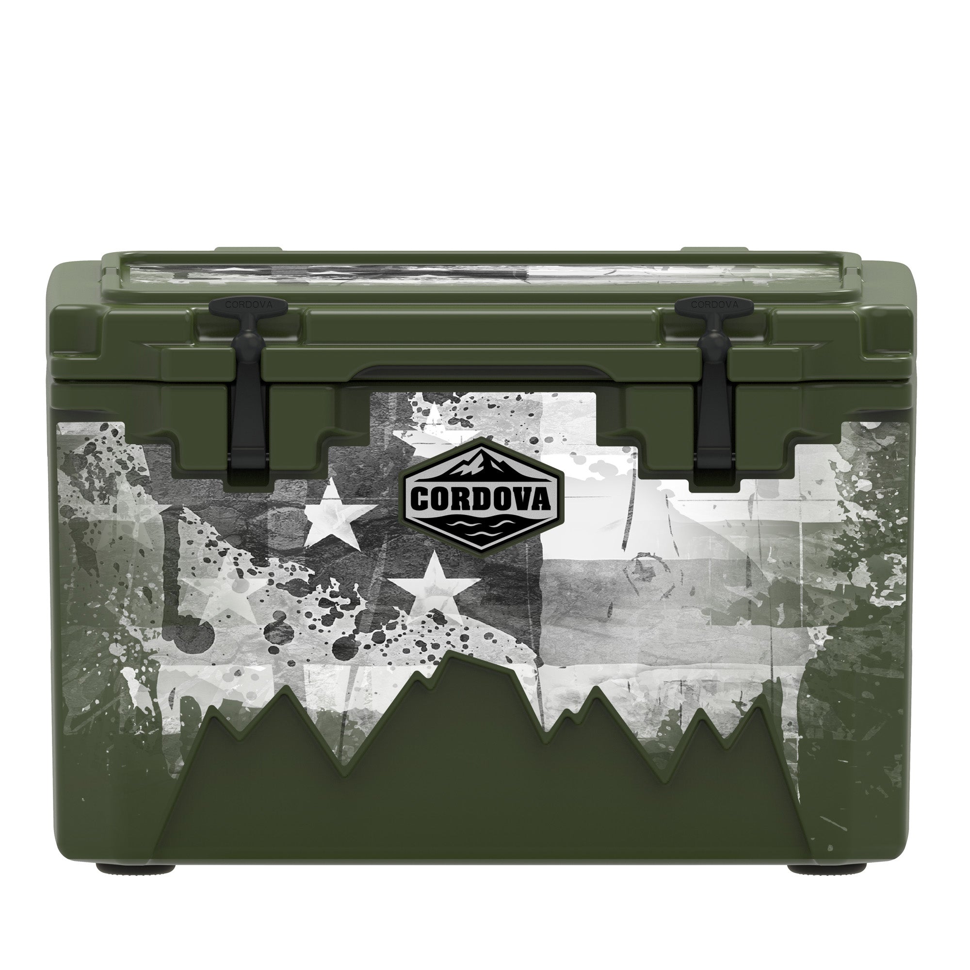 Cordova Americana Hard-Sided Camping Cooler with Long Ice Retention