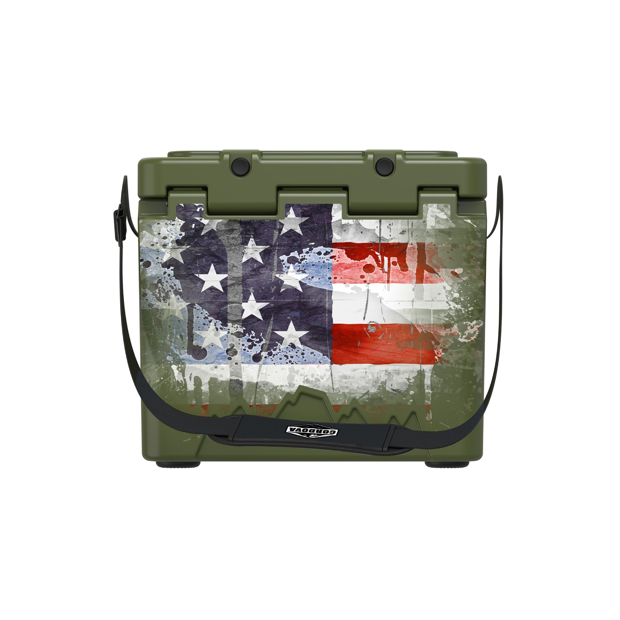 Cordova Americana Hard-Sided Camping Cooler with Long Ice Retention