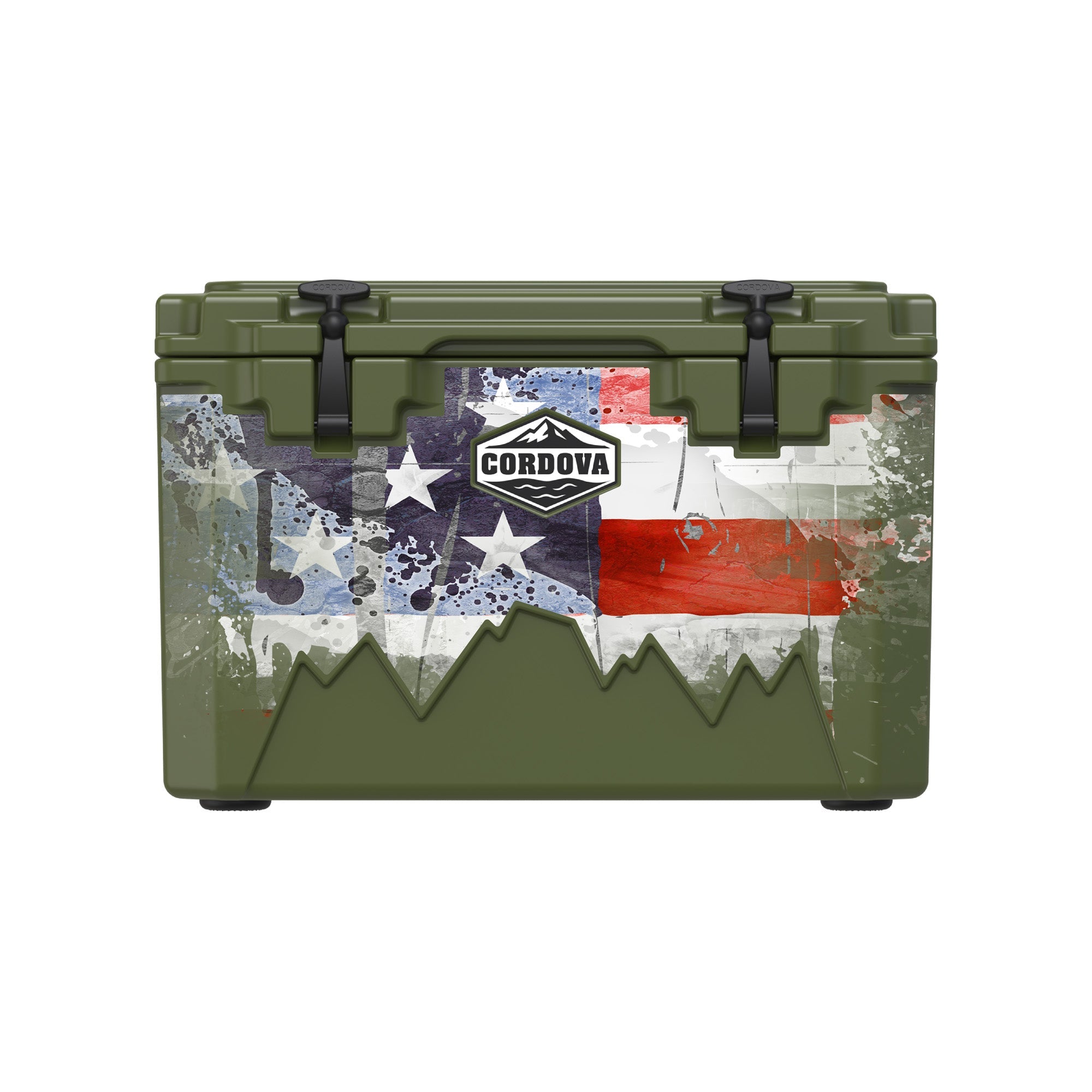 Cordova Americana Hard-Sided Camping Cooler with Long Ice Retention