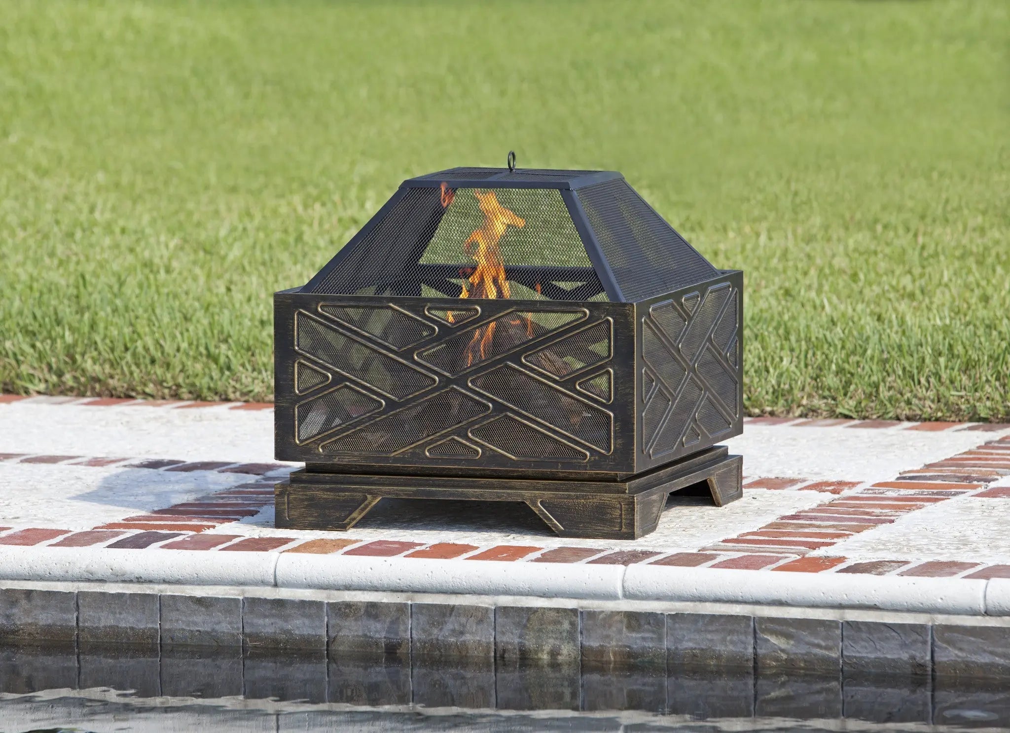 Catalano Square Steel Fire Pit