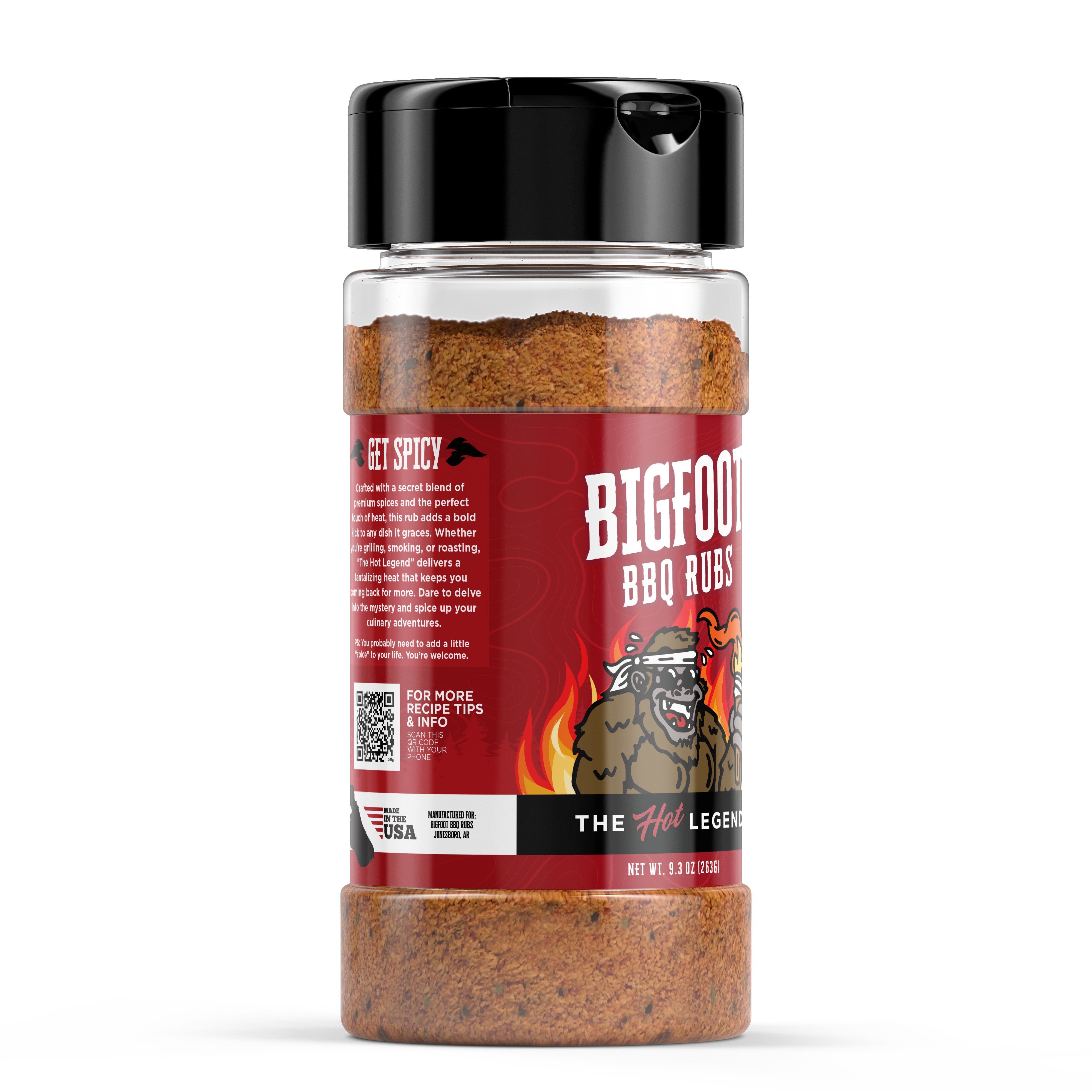 The "Hot" Legend BBQ Rub