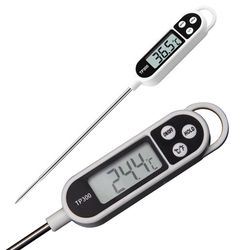 Digital Instant-Read Meat and Candy Thermometer with 5-Inch Probe