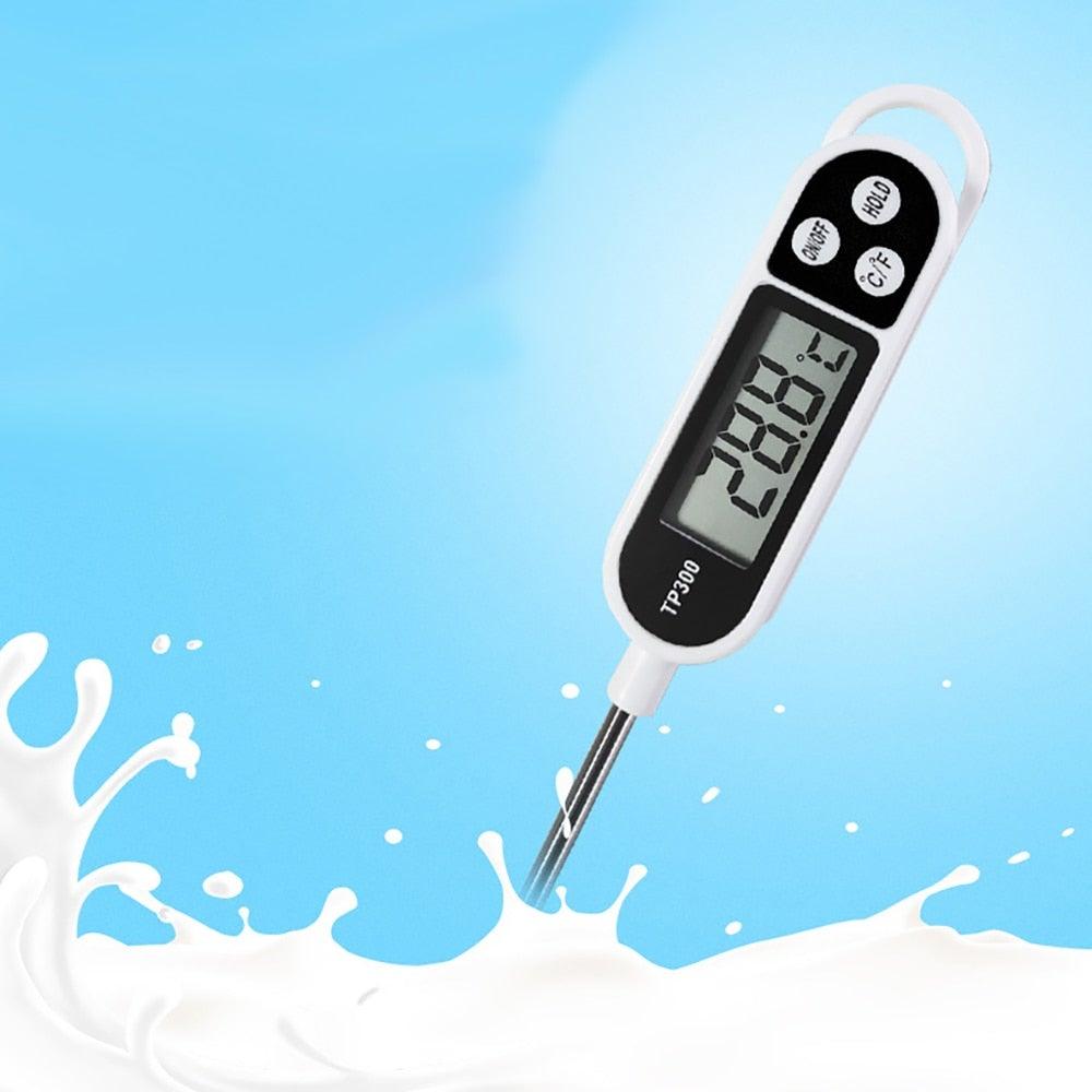 Digital Instant-Read Meat and Candy Thermometer with 5-Inch Probe