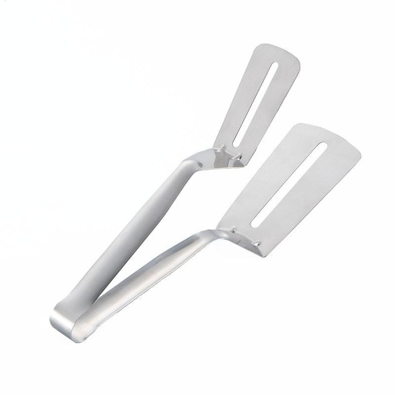 304 Stainless Steel Kitchen Tongs with Non-Slip Silicone Handles