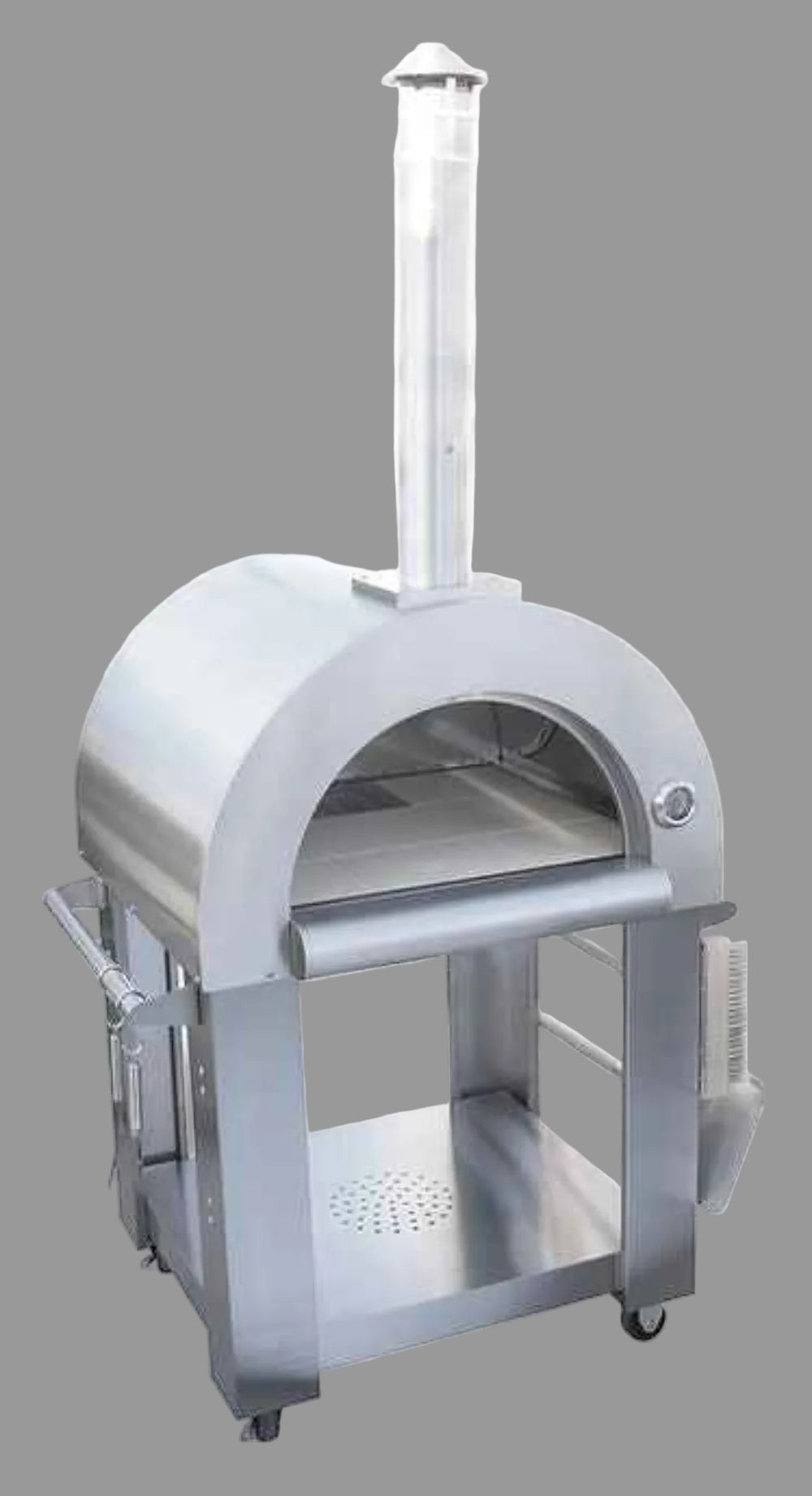 Kokomo Wood Fired Pizza Oven – 32” Stainless Steel, Freestanding or Built-In Options