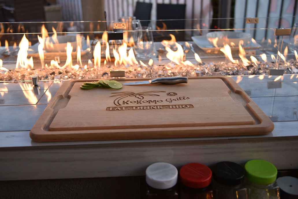 KoKoMo Bermuda Kitchen BBQ Island