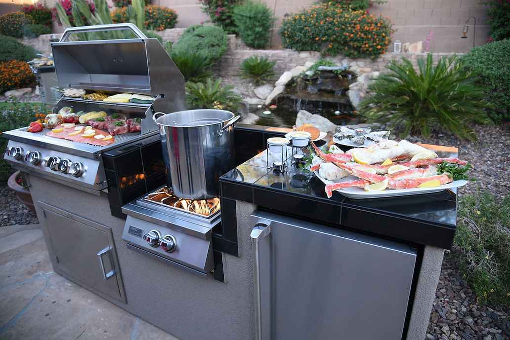 KoKoMo 7'6" BBQ Island