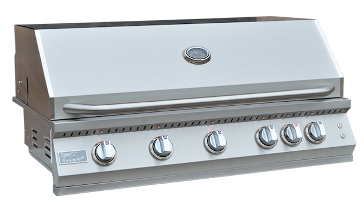 KoKoMo 40" Built-In Gas Grill | 5-Burner Outdoor Kitchen Grill