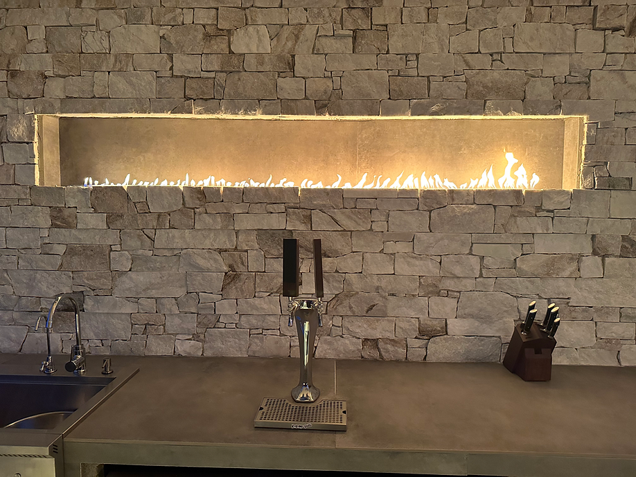 KoKoMo Luxury Outdoor Kitchen BBQ Island