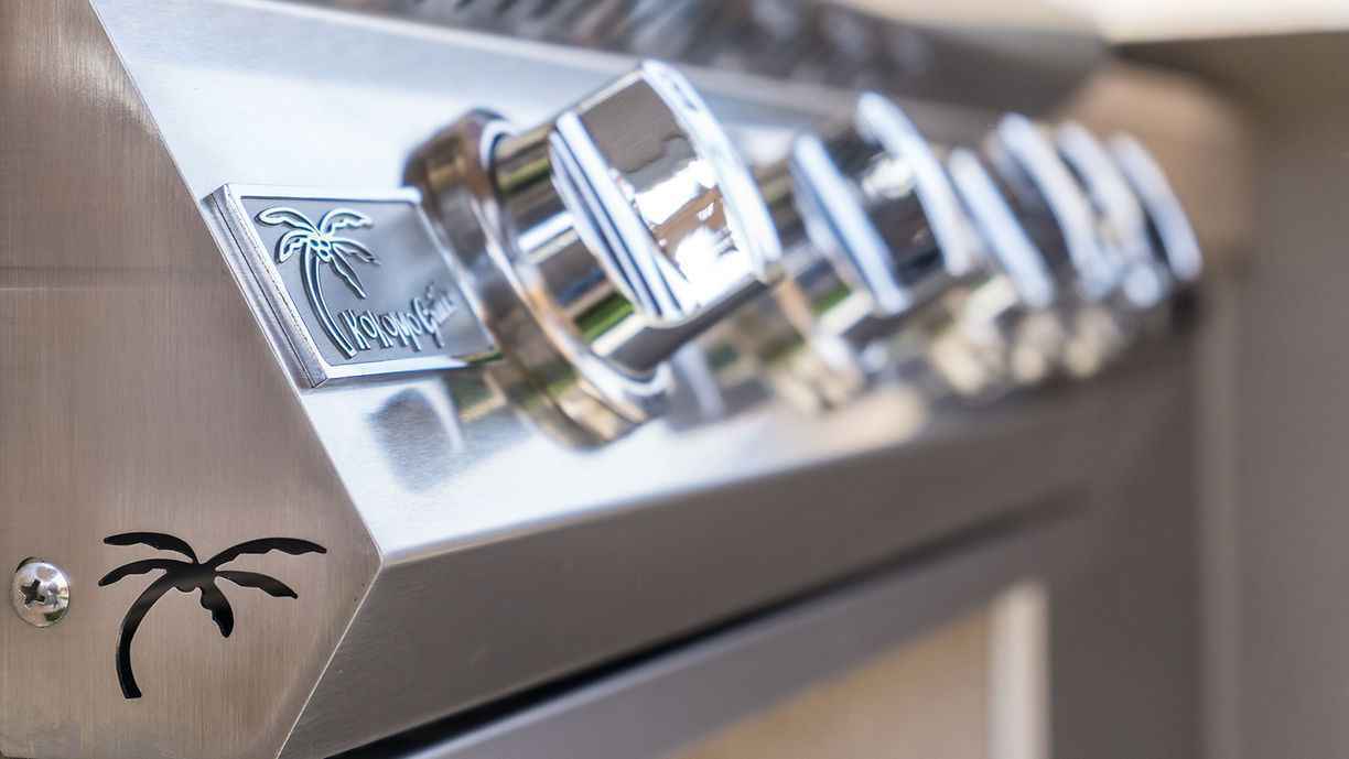 KoKoMo 40" Built-In Gas Grill | 5-Burner Outdoor Kitchen Grill