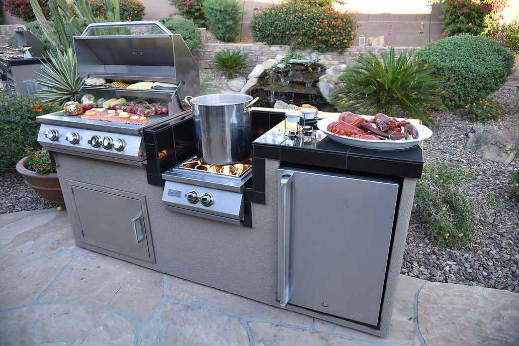 KoKoMo 7'6" BBQ Island