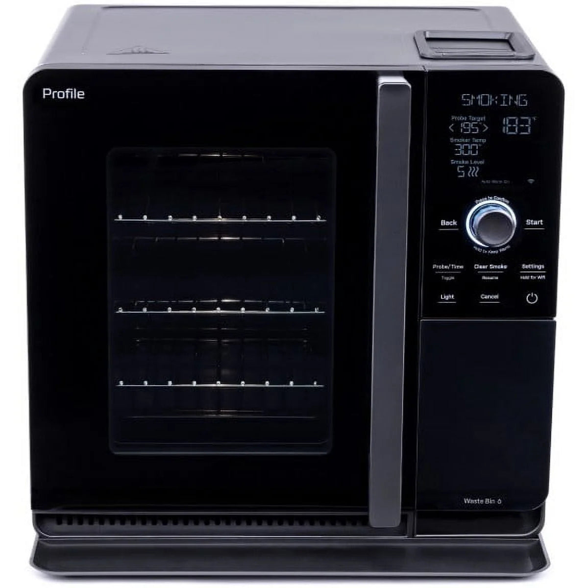Profile Wood Pellet Food Smoker with Active Smoke Filtration and Precision Smoke Control