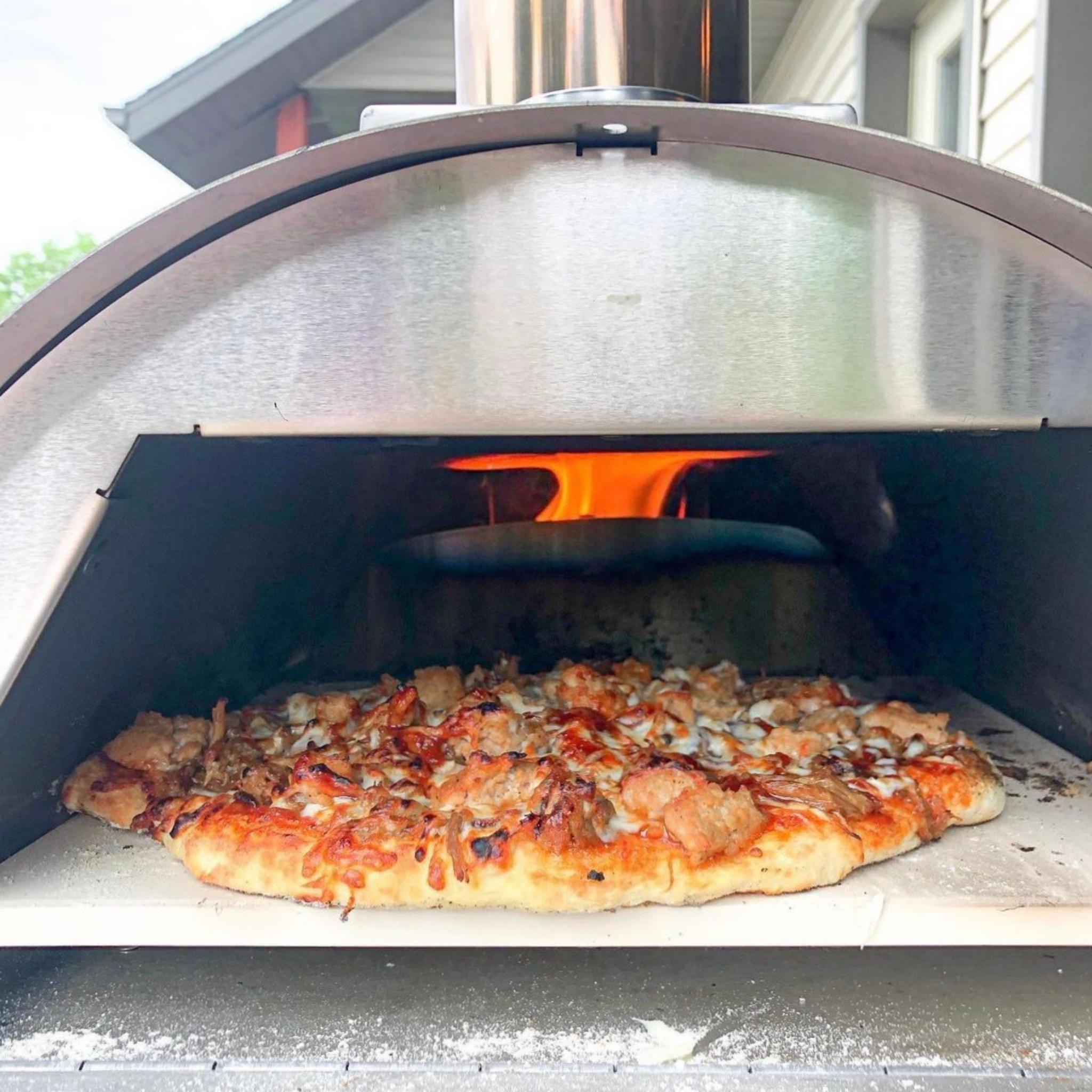 Lil Luigi Portable Wood-Fired Pizza Oven with Easy-Load Firebox