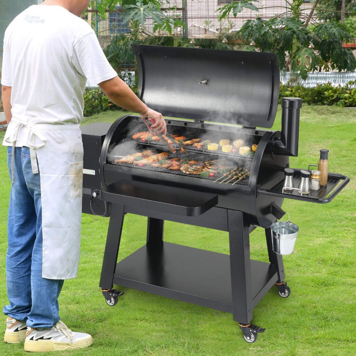 62-Inch BBQ Grill with Cart