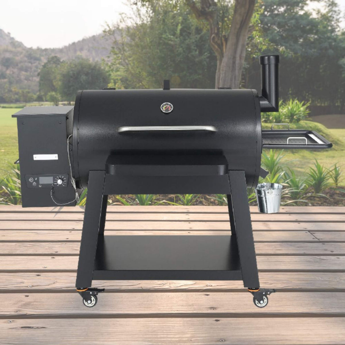 62-Inch BBQ Grill with Cart