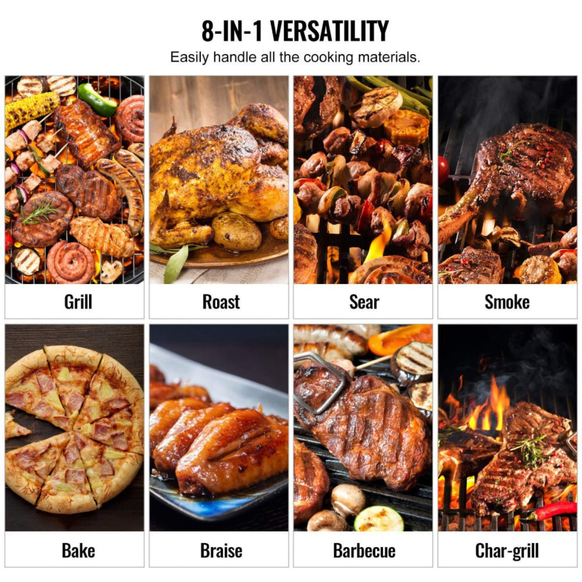 62-Inch BBQ Grill with Cart