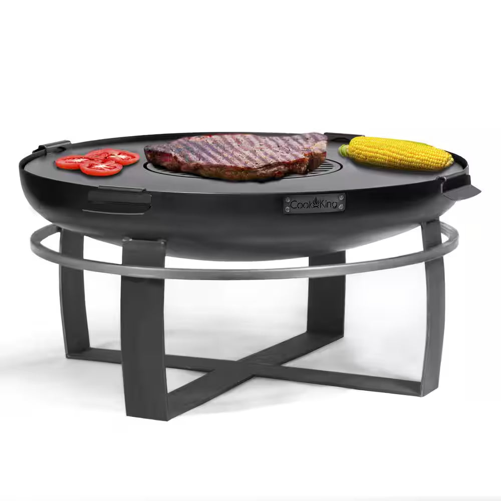 Viking 32 In. Fire Pit with Grill Plate