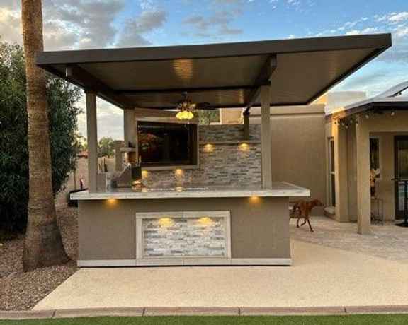 KoKoMo Bermuda Kitchen BBQ Island