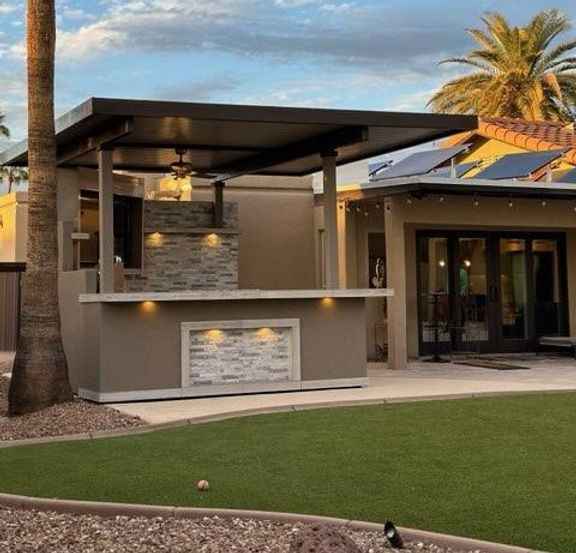 KoKoMo Bermuda Kitchen BBQ Island