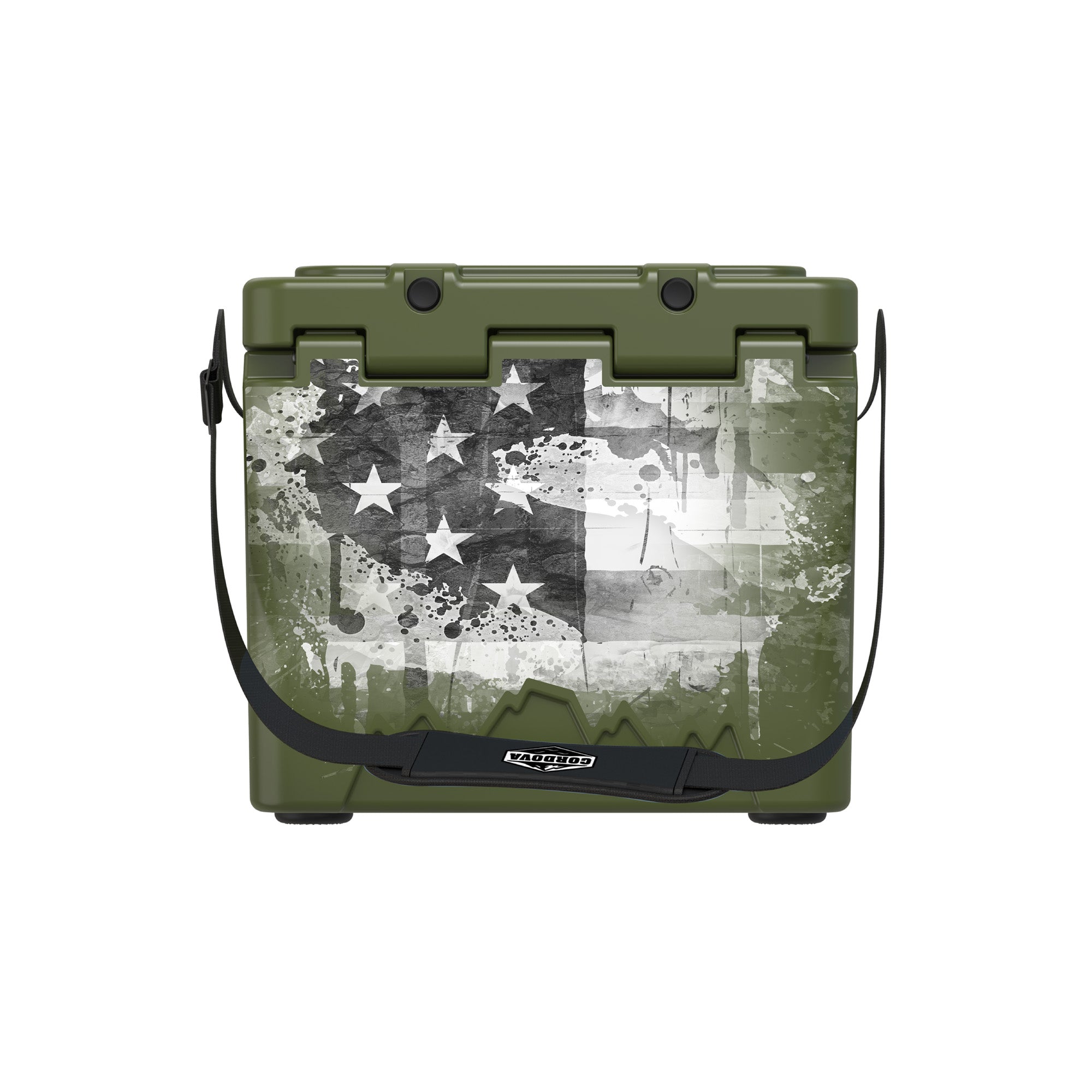 Cordova Americana Hard-Sided Camping Cooler with Long Ice Retention