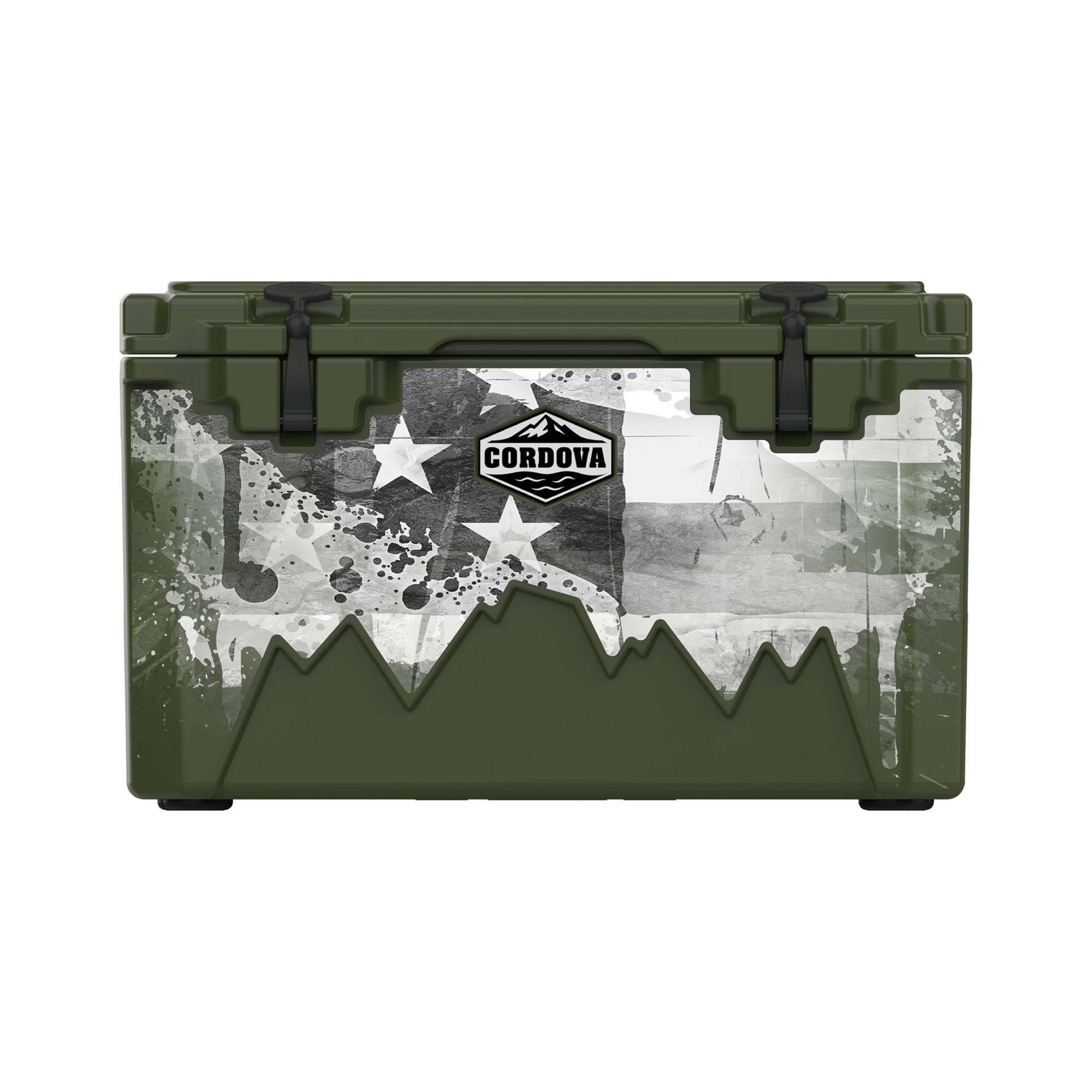 Cordova Americana Hard-Sided Camping Cooler with Long Ice Retention