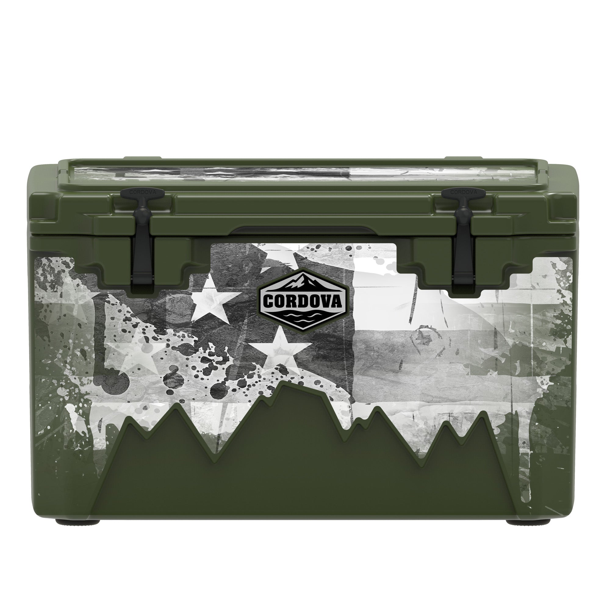 Cordova Americana Hard-Sided Camping Cooler with Long Ice Retention