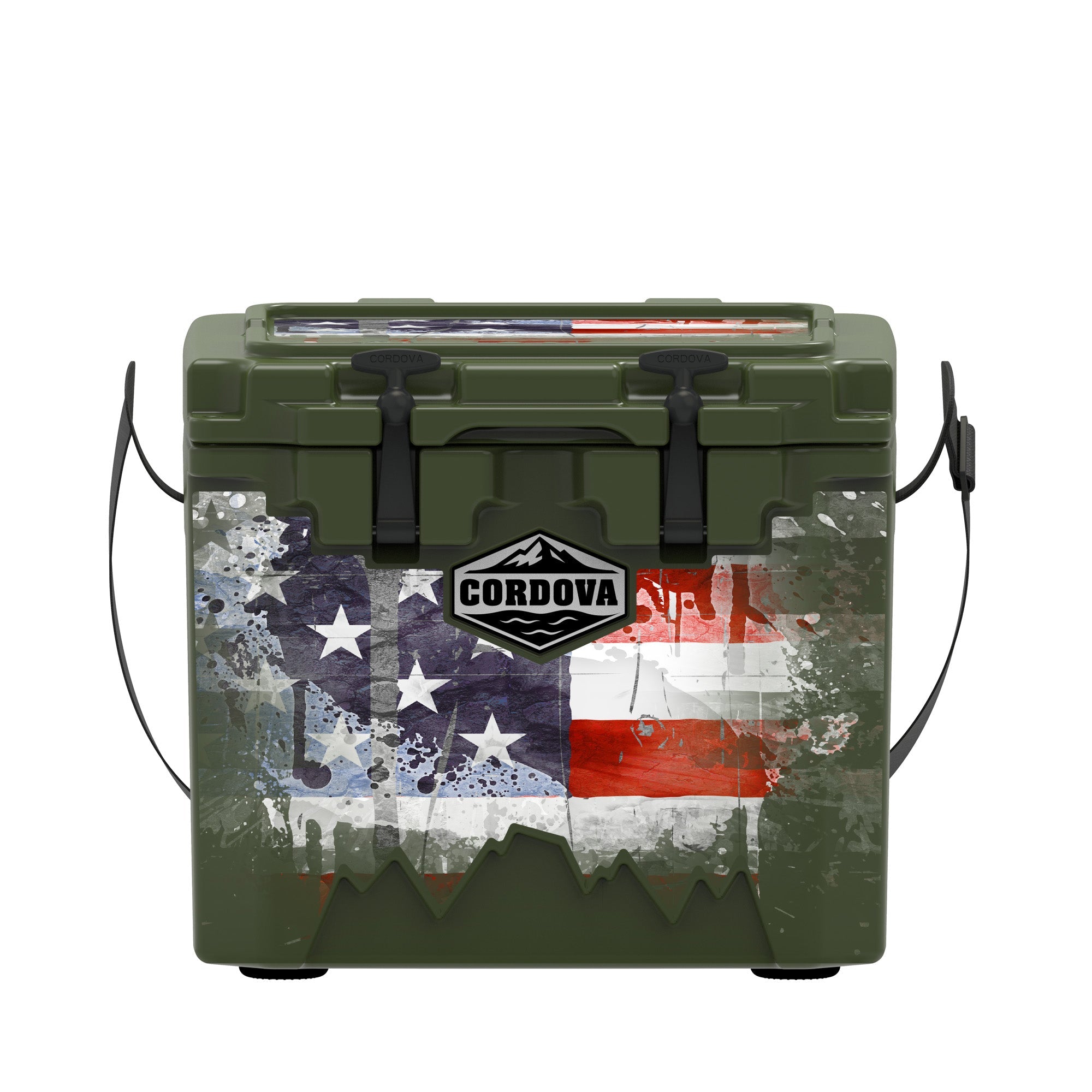 Cordova Americana Hard-Sided Camping Cooler with Long Ice Retention