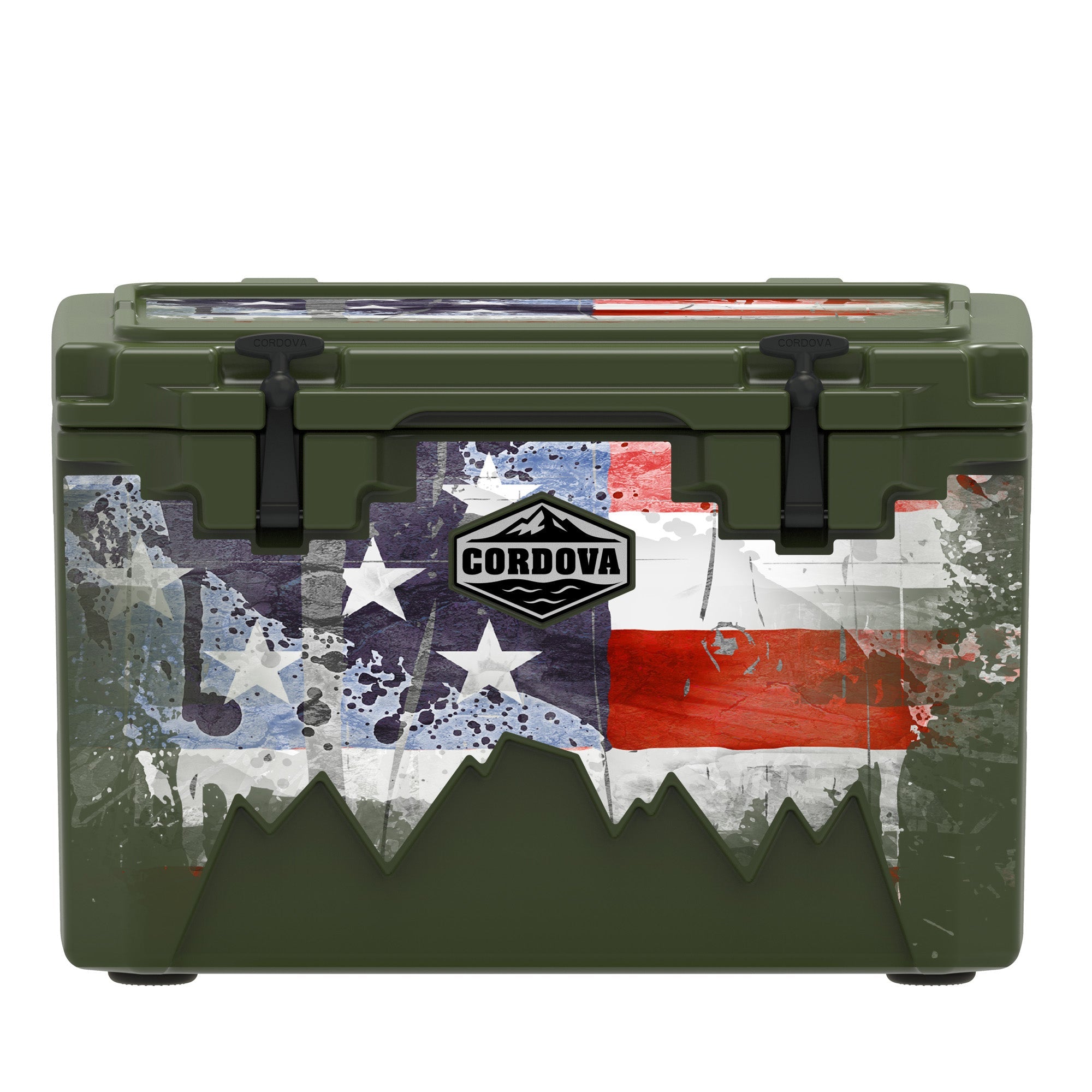 Cordova Americana Hard-Sided Camping Cooler with Long Ice Retention
