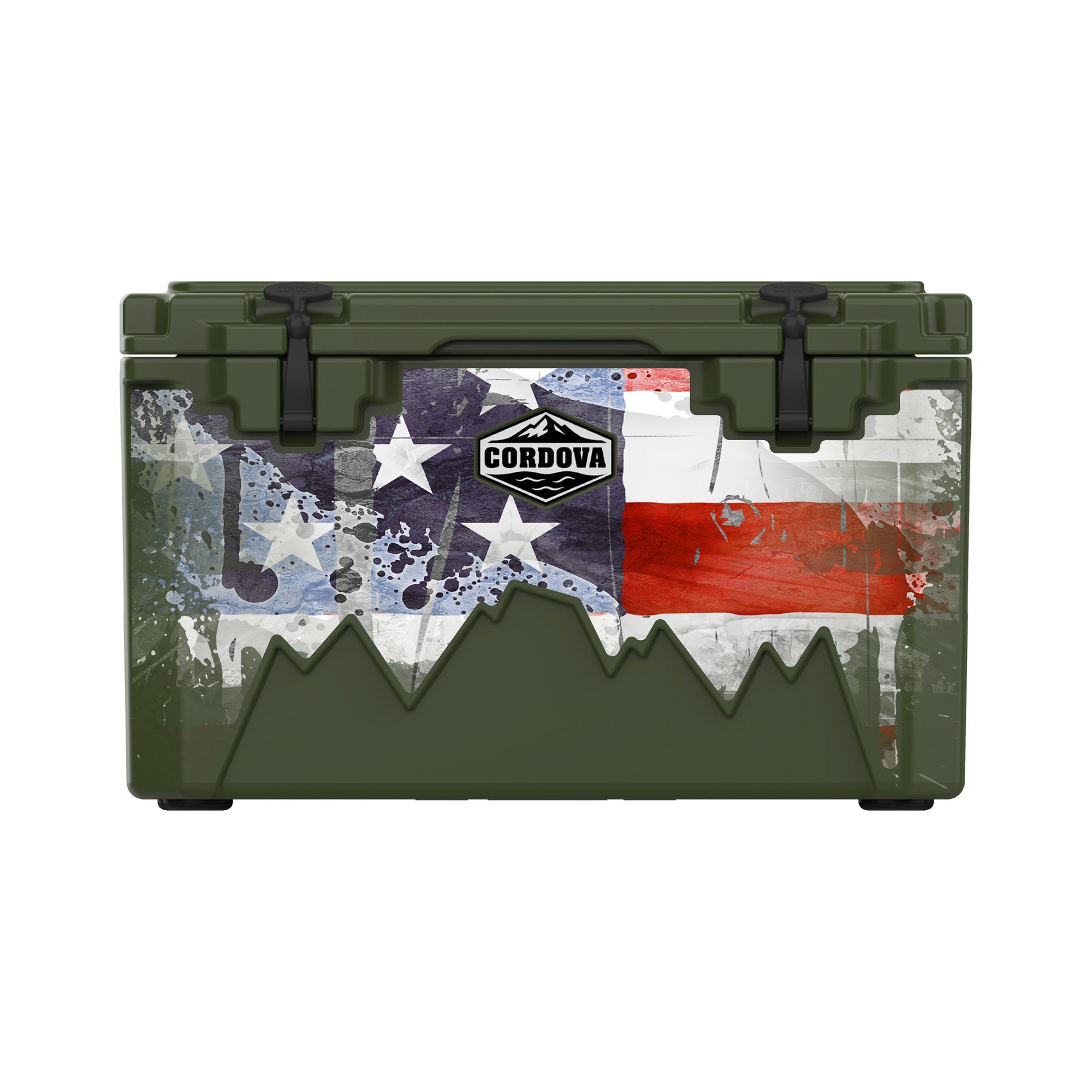 Cordova Americana Hard-Sided Camping Cooler with Long Ice Retention