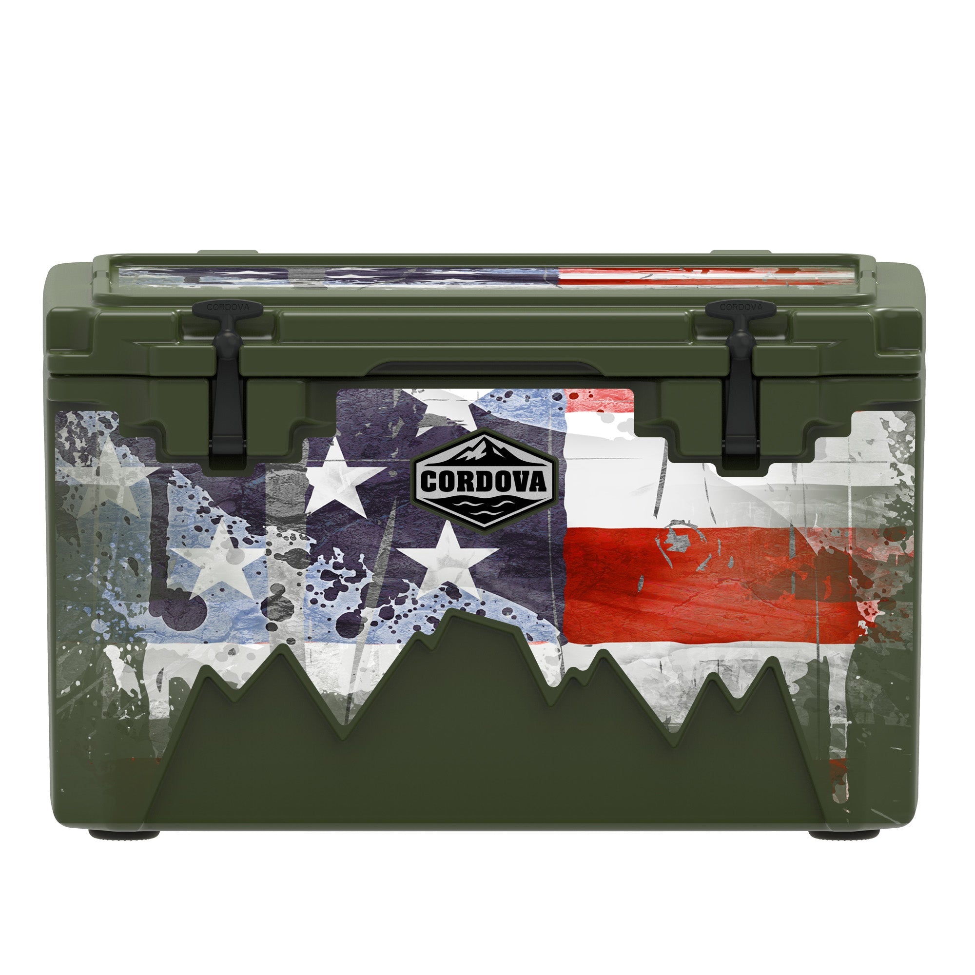 Cordova Americana Hard-Sided Camping Cooler with Long Ice Retention