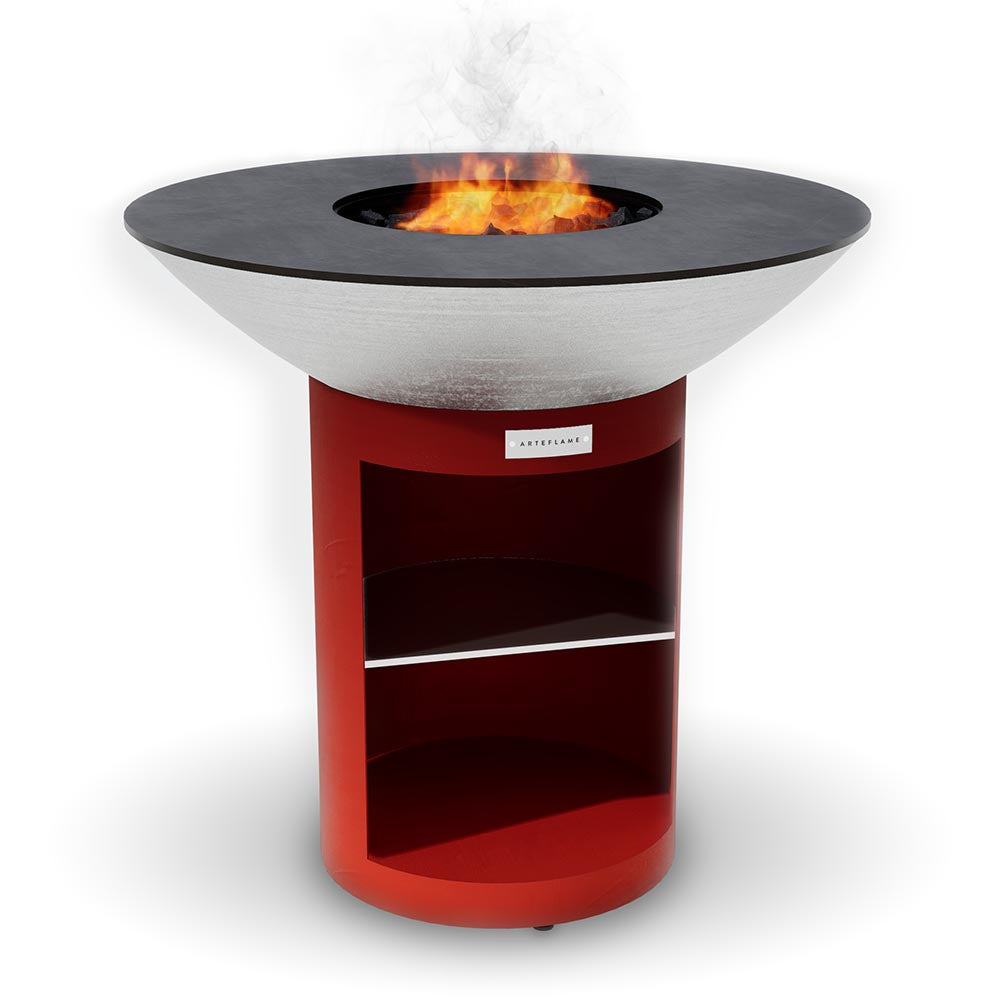 Arteflame 40" Stainless Steel Grill & Griddle — Storage Base