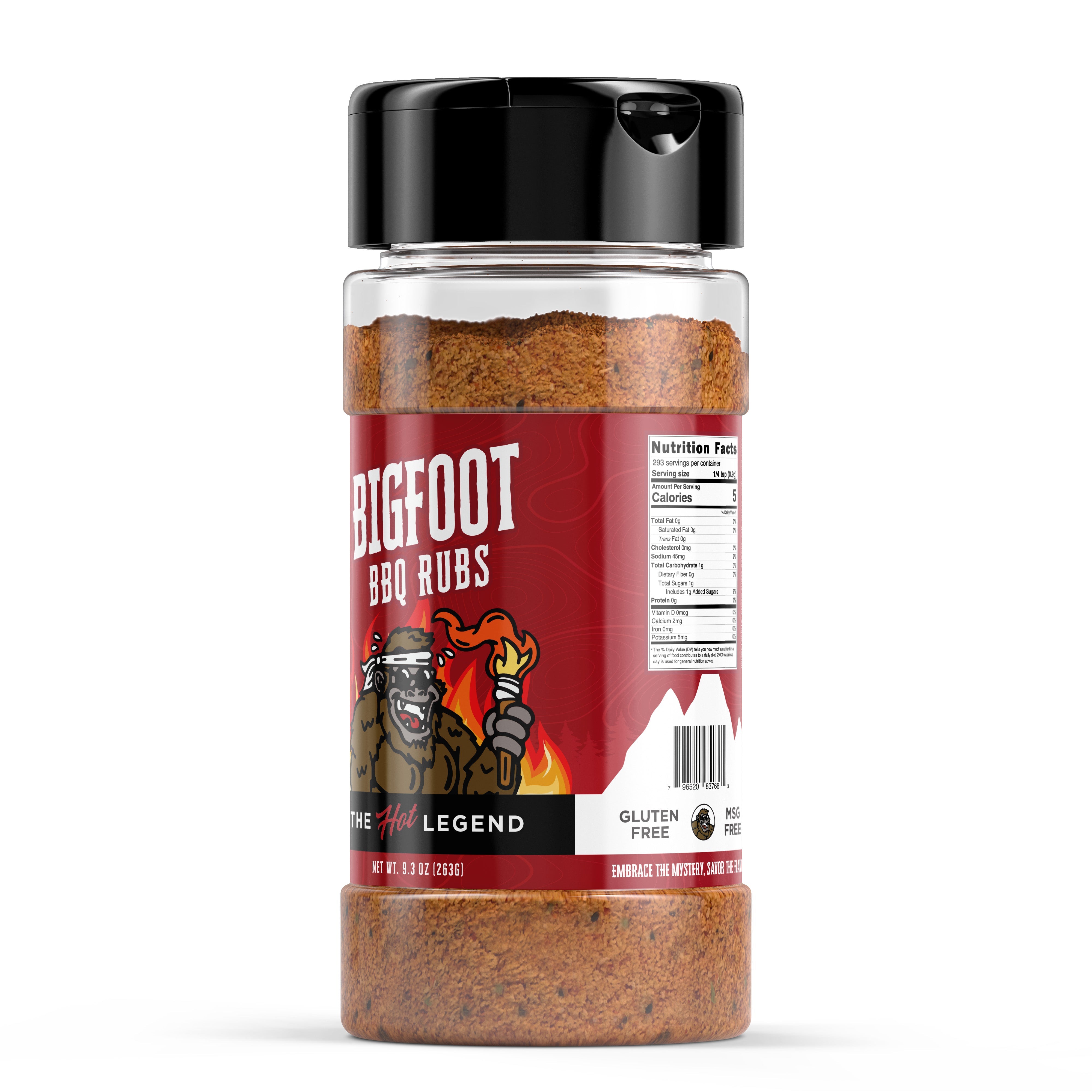 The "Hot" Legend BBQ Rub