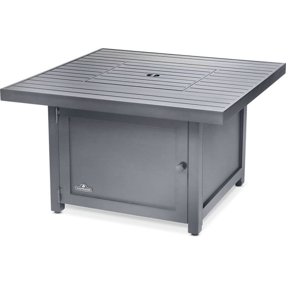 Patio Elegance Hamptons Square Patio flame Fire Table – Perfect Outdoor Heating Solution