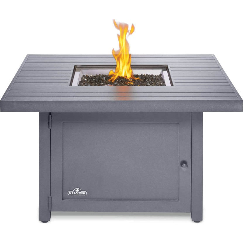 Patio Elegance Hamptons Square Patio flame Fire Table – Perfect Outdoor Heating Solution