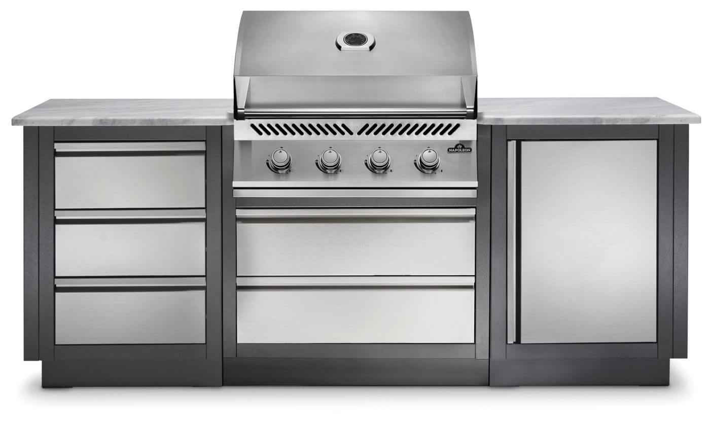 Patio Elegance OASIS™ 100 Outdoor Kitchen Gas Grill with 32" Built-In Grill