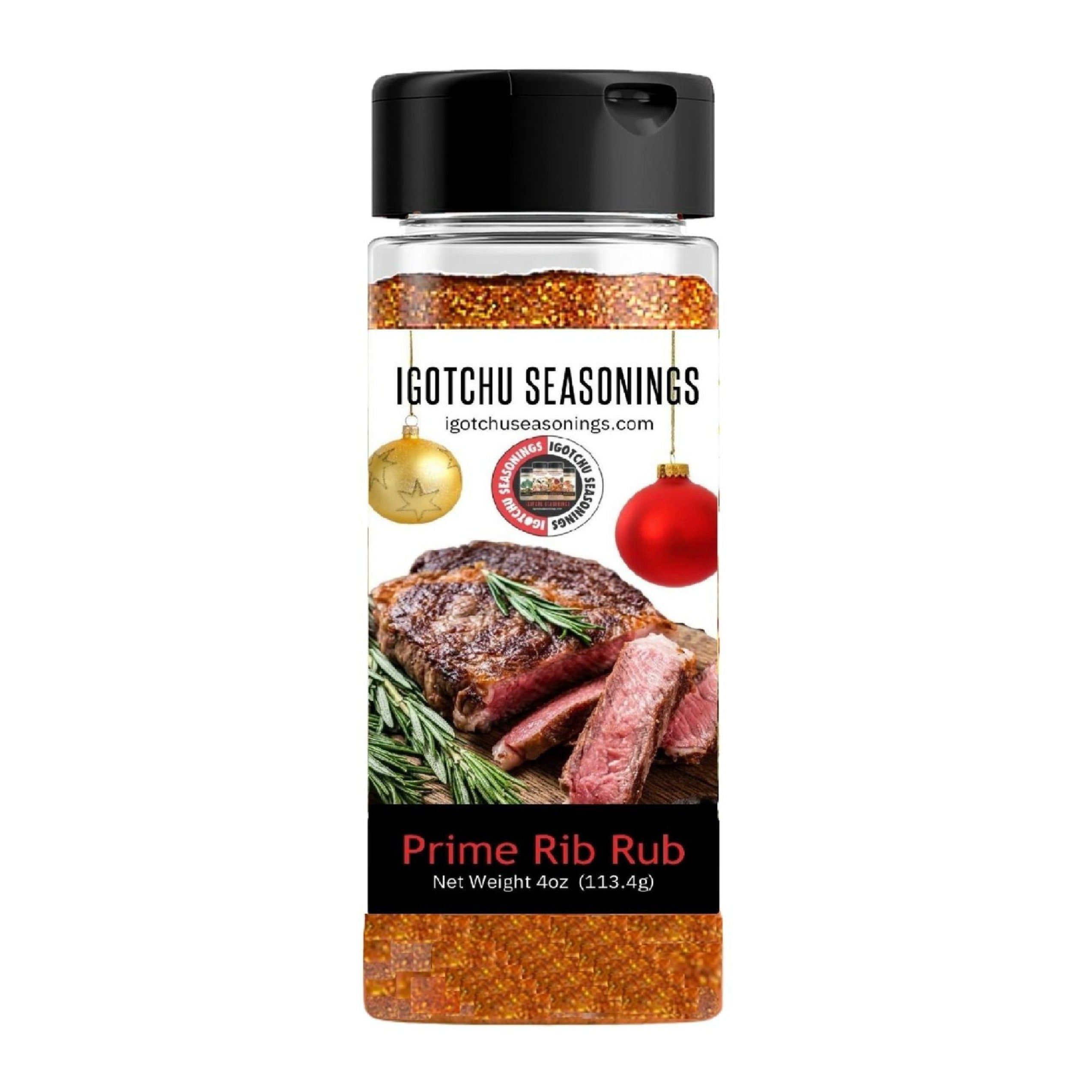 Limited Edition Prime Rib Rub – Holiday Beef Seasoning, 5.5 oz