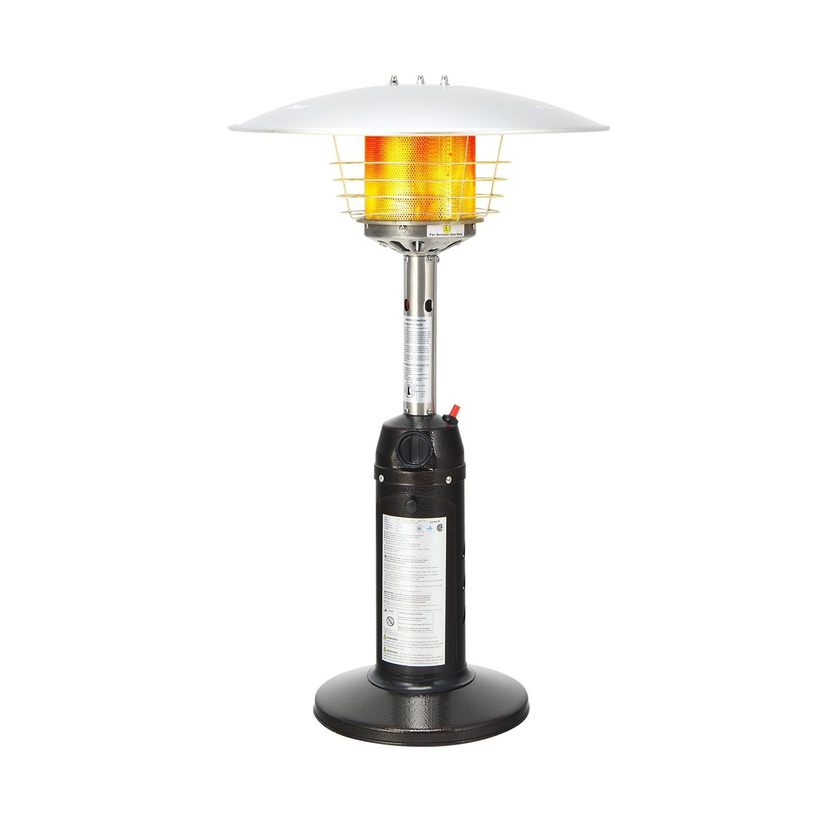 11,000 BTU Portable Tabletop Propane Patio Heater