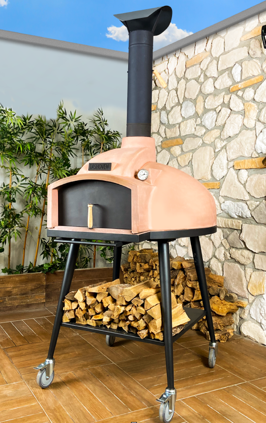 Red Rock 100 Wood Fired Stone Bread Oven | 39-Inch Outdoor Oven