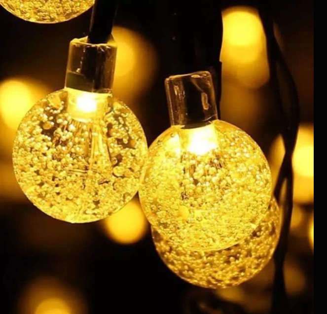 52.5FT Smart RGB LED Outdoor String Lights – 15 Bulbs