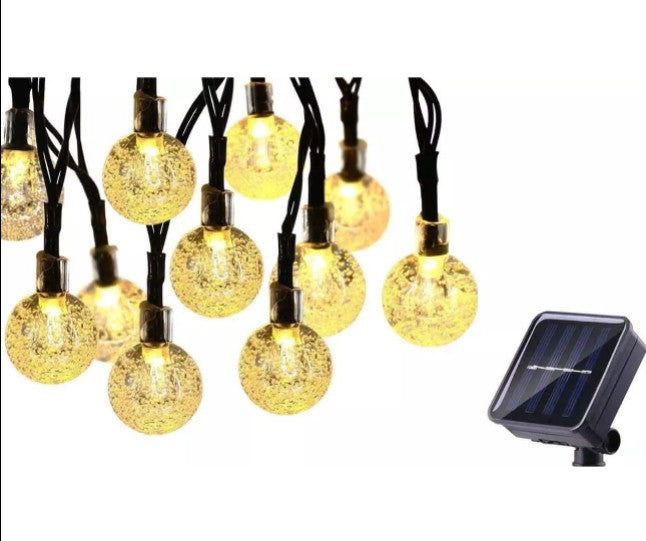 52.5FT Smart RGB LED Outdoor String Lights – 15 Bulbs