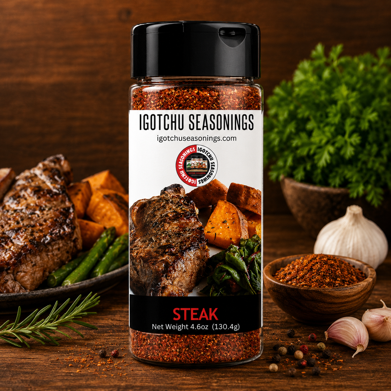 Steak Seasoning Blend for Grilling, Smoking and Pan-Searing