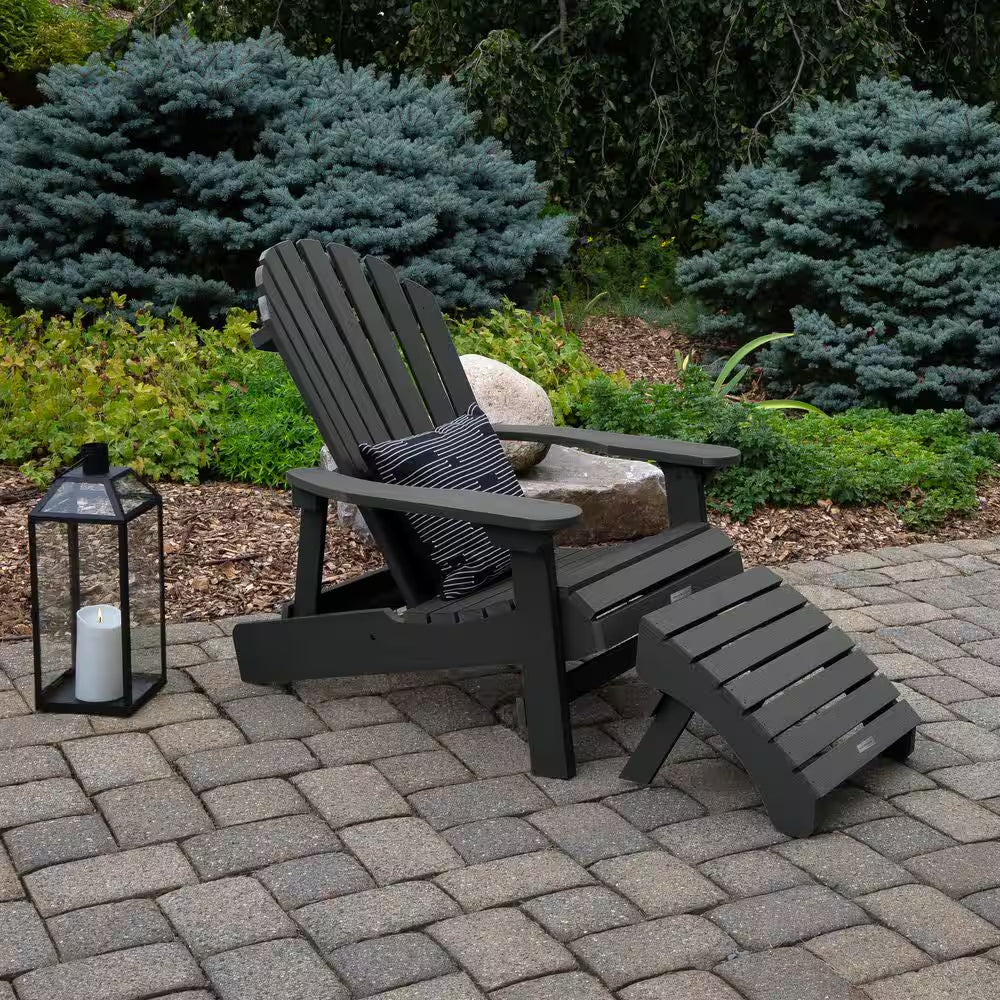 Transform Your Patio with the King Hamilton Black 2-Piece Eco-Friendly Outdoor Seating Set
