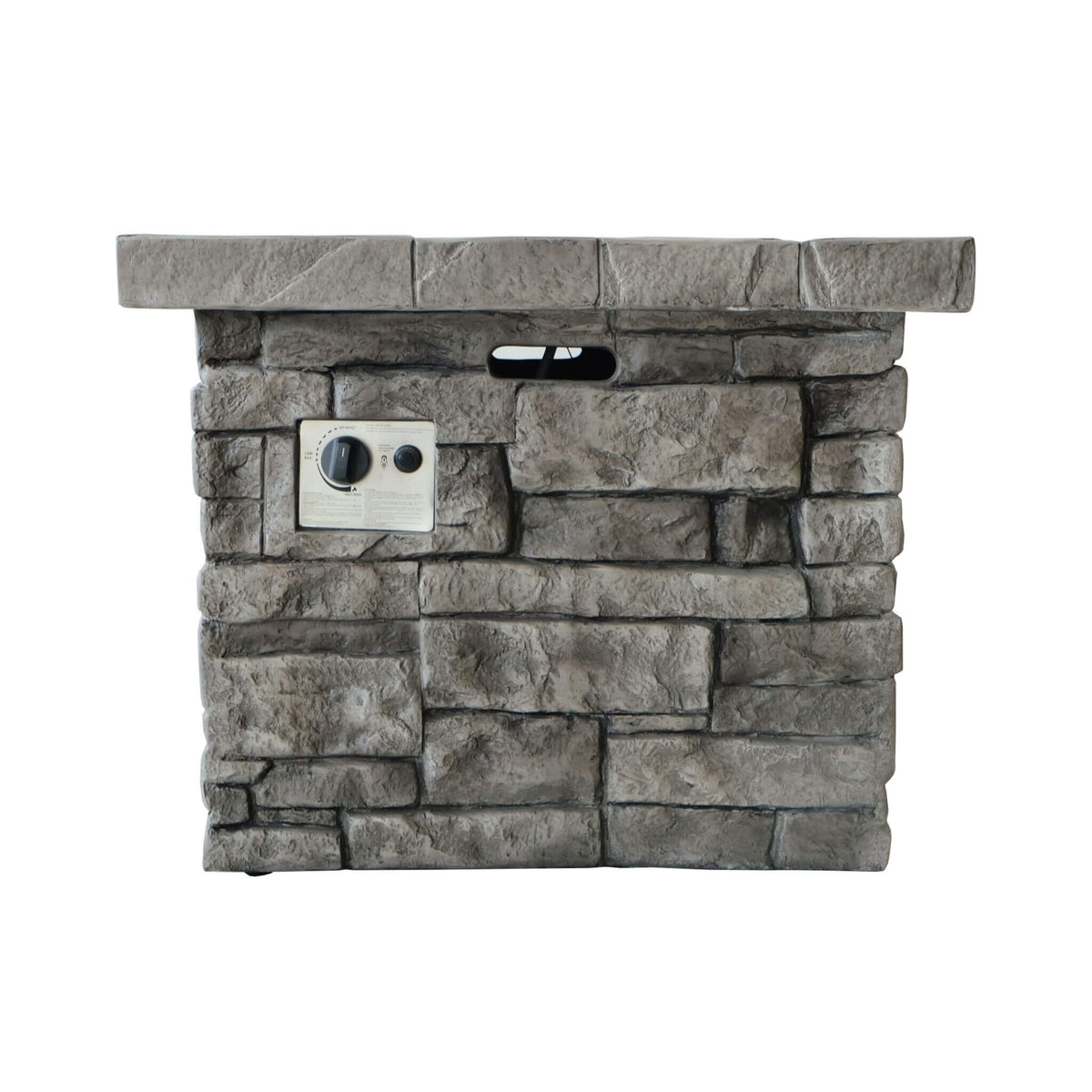30-Inch Modern Outdoor 40K BTU Steel Frame Propane Fire Table