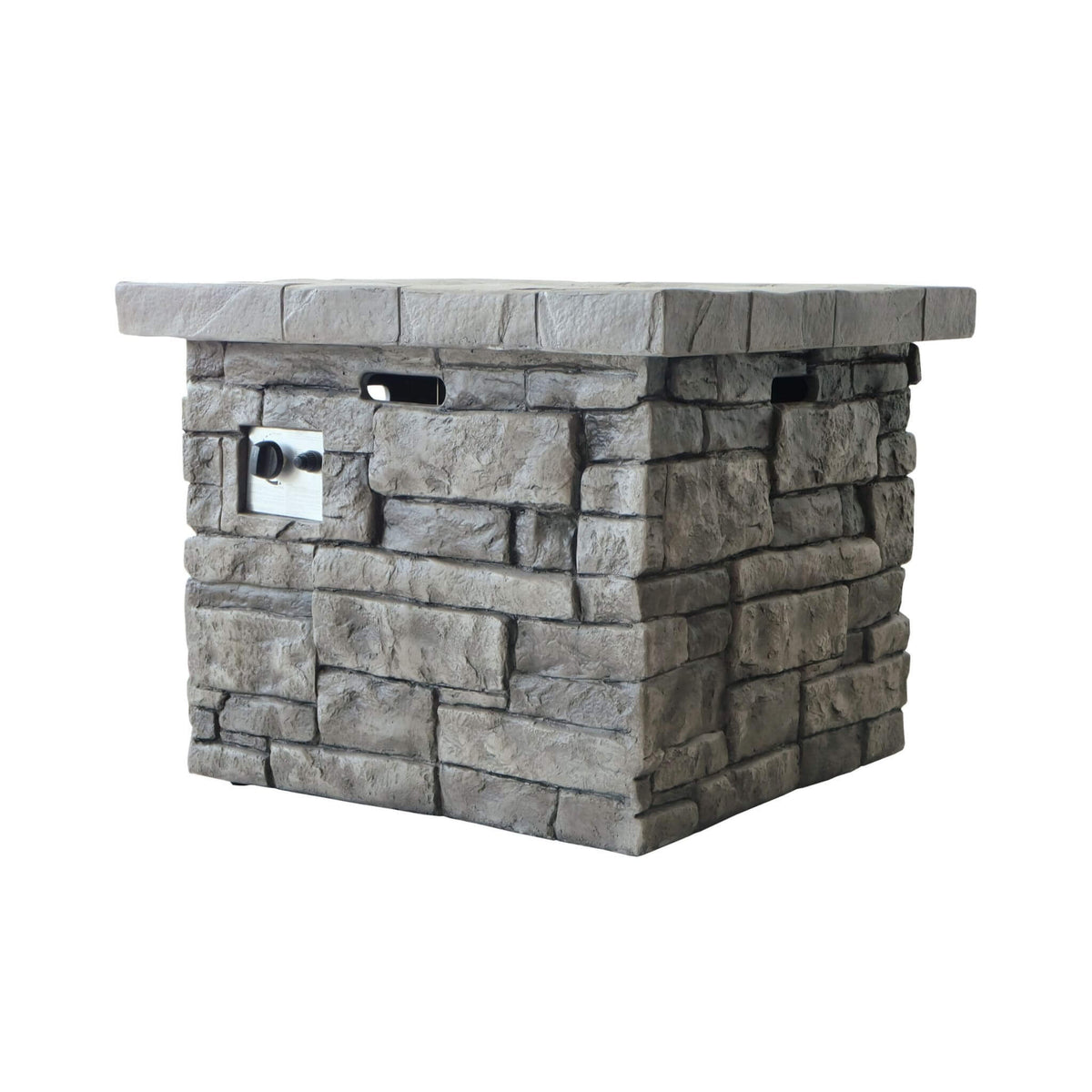 30-Inch Modern Outdoor 40K BTU Steel Frame Propane Fire Table