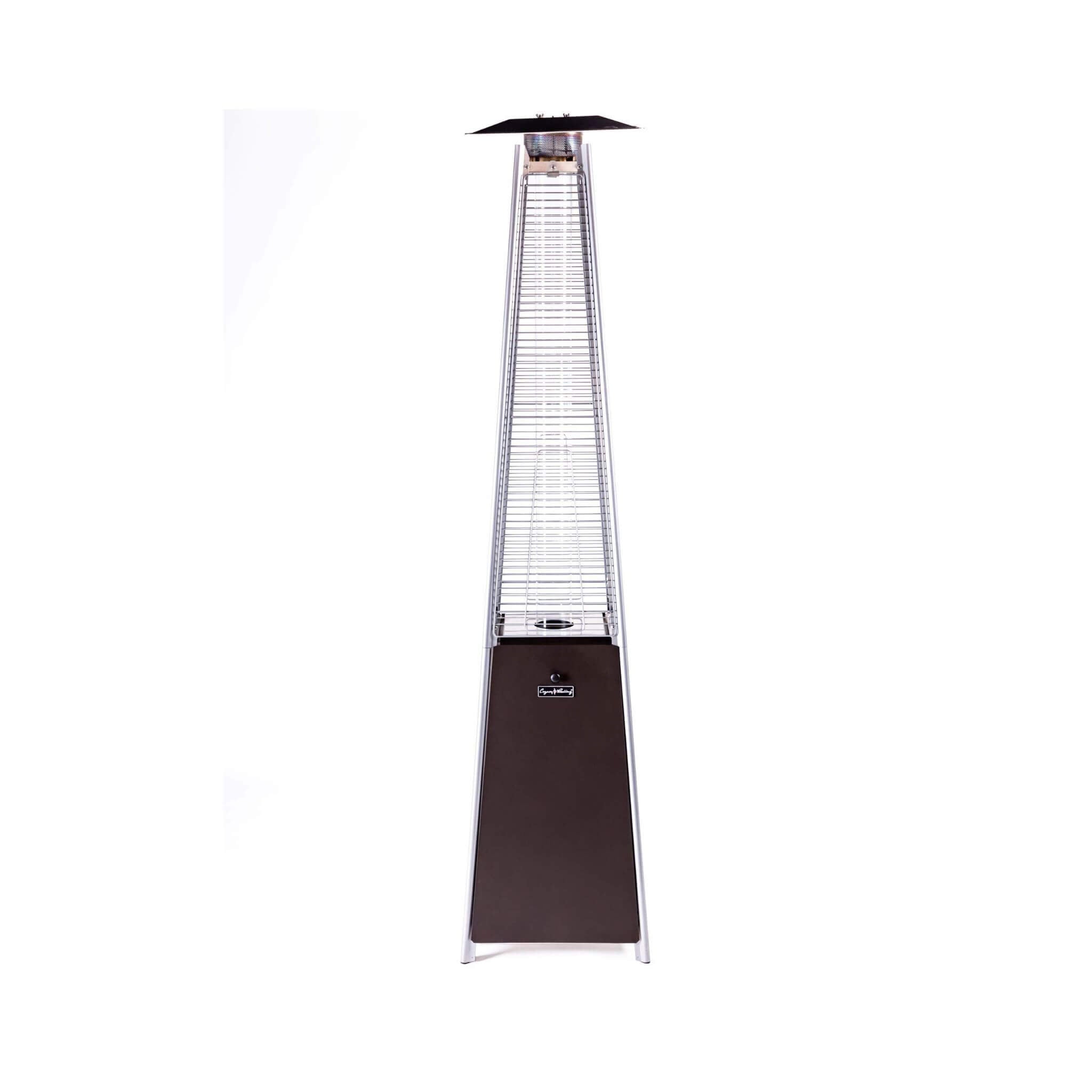 Bronze 40,000 BTU Quartz Glass Tube Propane Patio Heater
