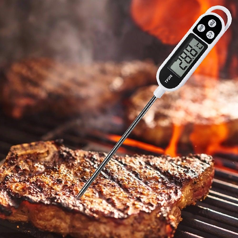 Digital Instant-Read Meat and Candy Thermometer with 5-Inch Probe