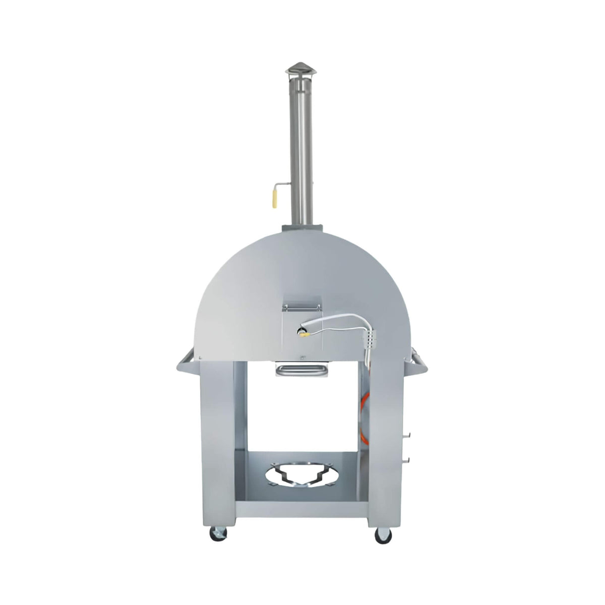 KoKoMo Grills Premium 32-Inch Stainless Steel Dual-Fuel Pizza Oven
