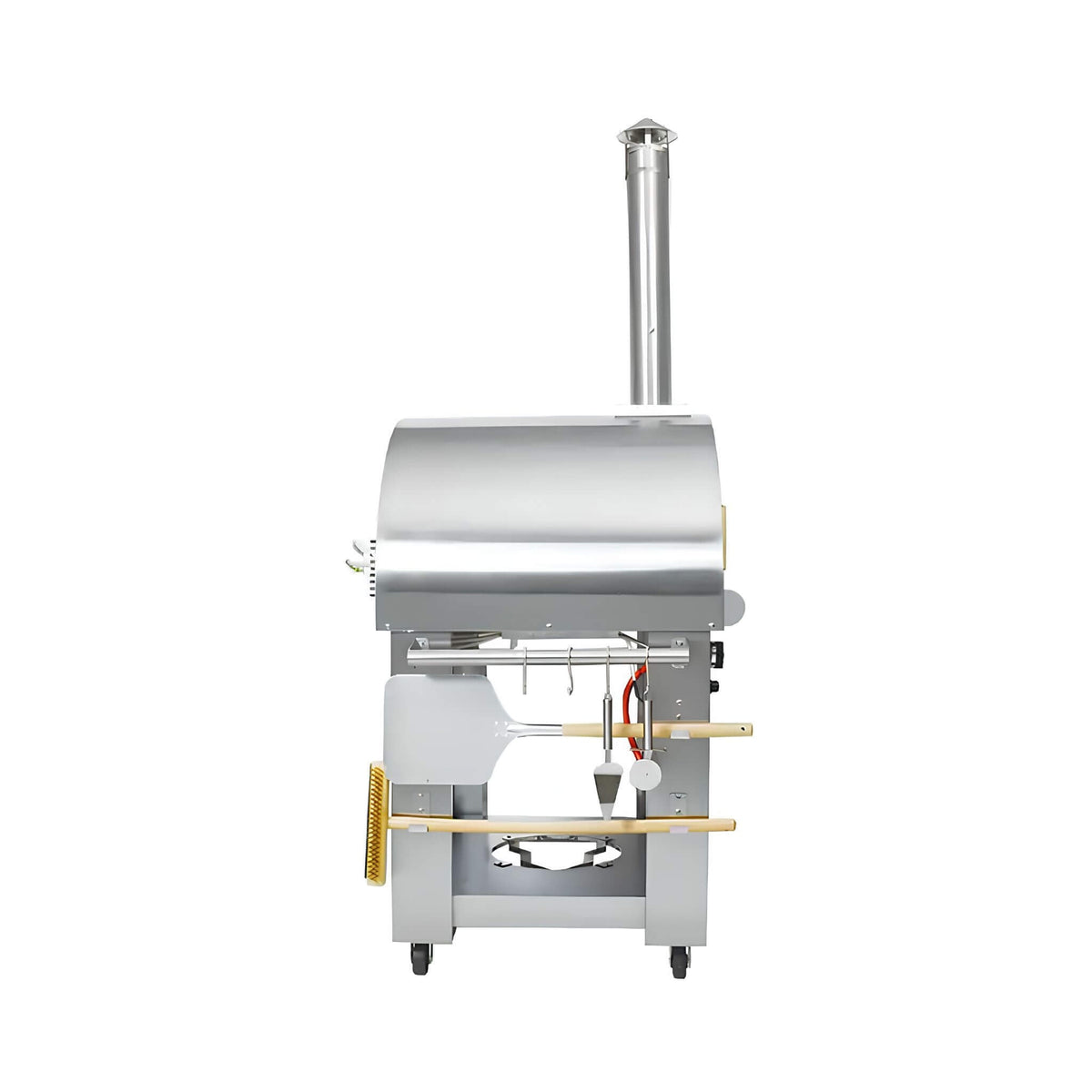 KoKoMo Grills Premium 32-Inch Stainless Steel Dual-Fuel Pizza Oven